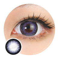 Western Eyes Kira Kira Violet (1 lens/pack)-Colored Contacts-UNIQSO