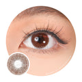 Kazzue Basic Pure Choco (1 lens/pack)-Colored Contacts-UNIQSO