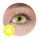 Sweety Crazy Solid Yellow (1 lens/pack)-Crazy Contacts-UNIQSO