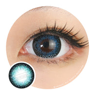 Western Eyes Kira Kira Blue (1 lens/pack)-Colored Contacts-UNIQSO