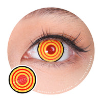 Sweety Crazy Yellow Rings V2 (Chainsaw Man - Makima) (1 lens/pack)-Crazy Contacts-UNIQSO