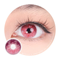 Sweety Crazy Lollipop Pink (1 lens/pack)-Colored Contacts-UNIQSO