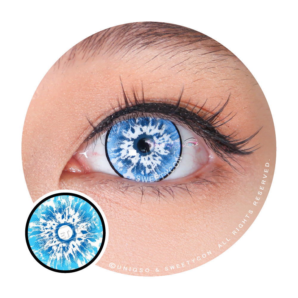 Sweety Crazy White Walker Rim (1 lens/pack)-Crazy Contacts-UNIQSO