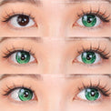 Sweety x Eyesinger Emerald Halo (2 lenses/pack)-Colored Contacts-UNIQSO UK