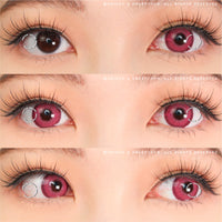 Sweety Halo Rose (1 lens/pack)-Colored Contacts-UNIQSO UK