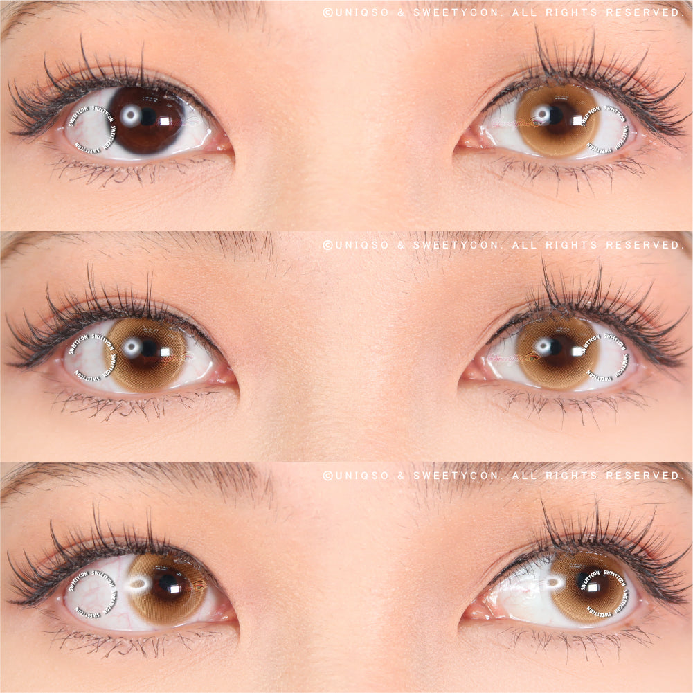 Sweety Monaco Brown (1 lens/pack)-Colored Contacts-UNIQSO UK