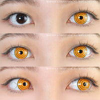 Sweety Crazy Yellow Rings (Chainsaw Man - Makima) (1 lens/pack)-Crazy Contacts-UNIQSO