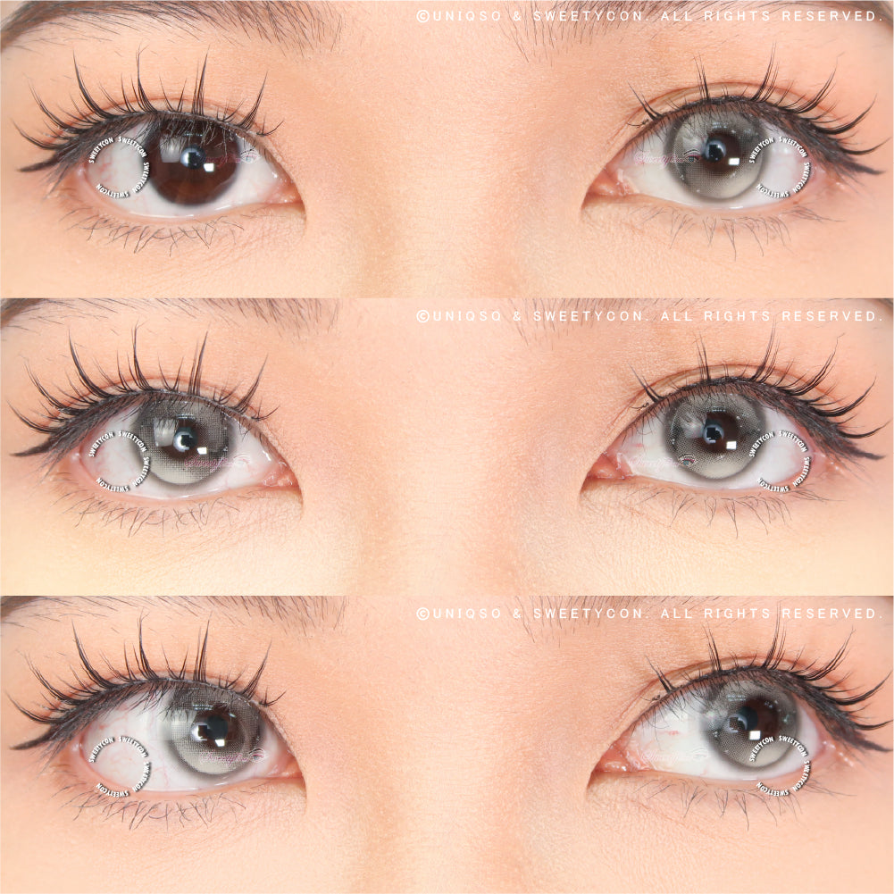 Sweety Cloud Dancer Grey (1 lens/pack)-Crazy Contacts-UNIQSO