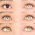 Sweety x Eyesinger Golden Starburst (2 lenses/pack)-Colored Contacts-UNIQSO UK