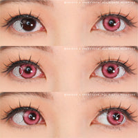 Sweety Halo Pink (1 lens/pack)-Colored Contacts-UNIQSO UK
