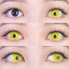 Sweety Mini Sclera UV Glow Yellow-Mini Sclera Contacts-UNIQSO