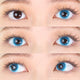 Western Eyes Solotica Blue (1 lens/pack)-Colored Contacts-UNIQSO