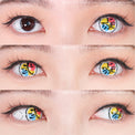 Demon Slayer Douma Eye Contacts - Limited Edition (2 lenses/pack)-Colored Contacts-UNIQSO