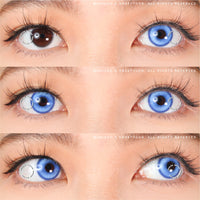 Sweety Magic Pop Brilliant Blue (1 lens/pack)-Colored Contacts-UNIQSO