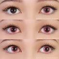 Western Eyes Bubble Pink (1 lens/pack)-Colored Contacts-UNIQSO