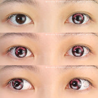 Sweety Anime Boba Violet (1 lens/pack)-Colored Contacts-UNIQSO