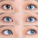 Sweety Love.S Dark Blue (1 lens/pack)-Colored Contacts-UNIQSO