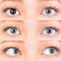 Sweety Ocean Cyan Grey (1 lens/pack)-Colored Contacts-UNIQSO