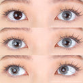 Western Eyes Nada Peace Grey (1 lens/pack)-Colored Contacts-UNIQSO