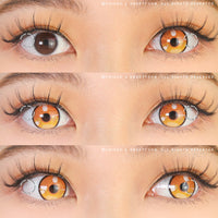 Sweety Anime 3 Yellow (1 lens/pack)-Colored Contacts-UNIQSO