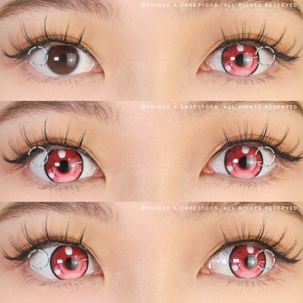 Sweety Anime 3 Pink (1 lens/pack)-Colored Contacts-UNIQSO