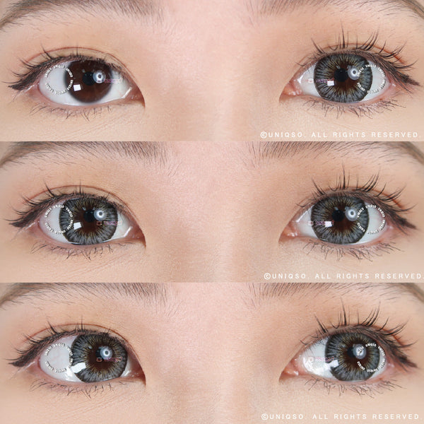 Kazzue Premier Grey (1 lens/pack)-Colored Contacts-UNIQSO