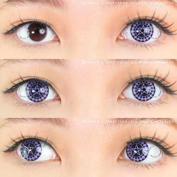 Sweety Phantomhive Star (1 lens/pack) - Limited Time-Colored Contacts-UNIQSO