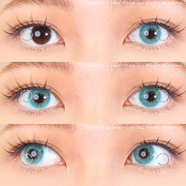 Kazzue Hyperopia Symphony Blue (1 lens/pack)-Colored Contacts-UNIQSO