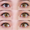 Kazzue Cosplay Vivid Yellow (1 lens/pack)-Colored Contacts-UNIQSO