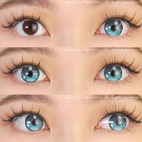 Sweety Anime 3 Gray (1 lens/pack)-Colored Contacts-UNIQSO