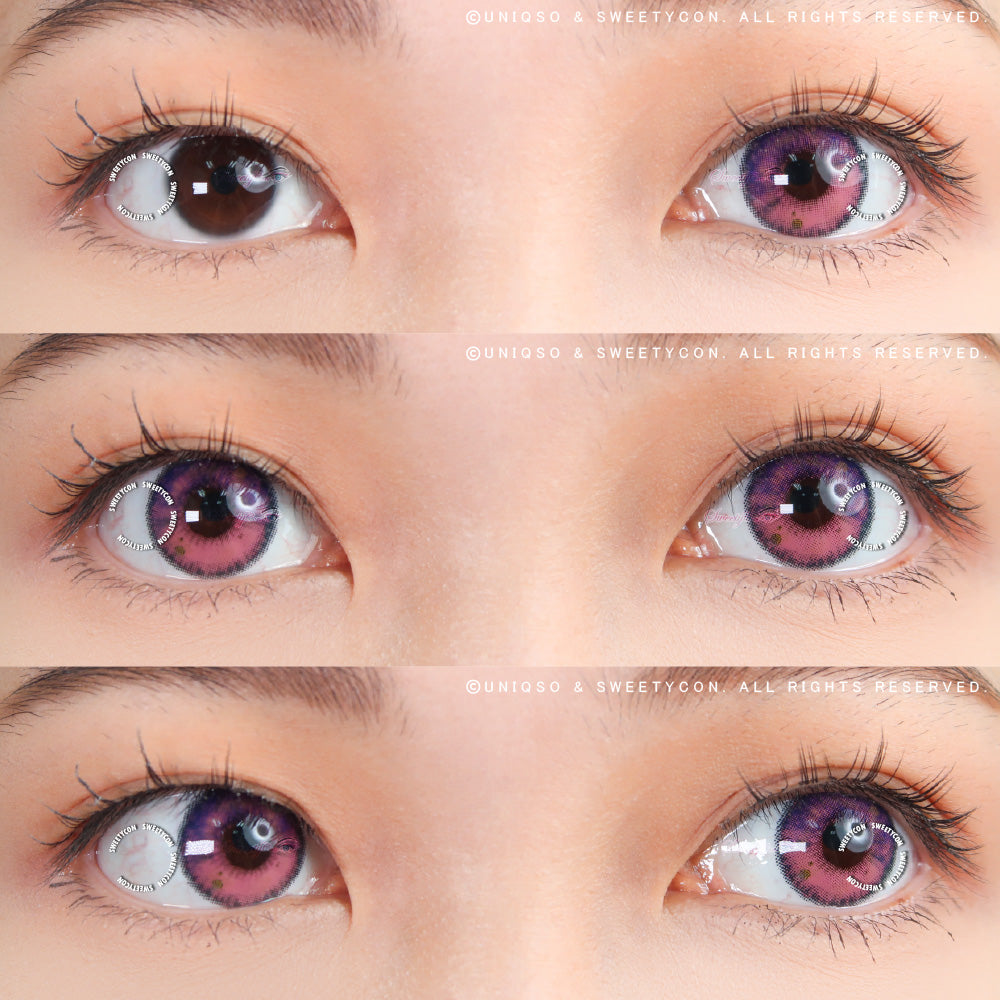 Sweety Anime Tear Violet (1 lens/pack)-Colored Contacts-UNIQSO