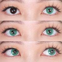 Sweety Hidrocor Emerald (1 lens/pack)-Colored Contacts-UNIQSO