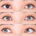 Sweety Crazy Devil's Triple (1 lens/pack)-Colored Contacts-UNIQSO