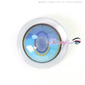 Sweety x Eyesinger Crystal Diamond Aqua (2 lenses/pack)-Colored Contacts-UNIQSO UK