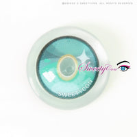 Sweety x Eyesinger Aqua Gemstone (2 lenses/pack)-Colored Contacts-UNIQSO UK