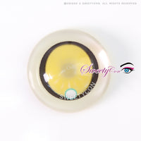 Sweety x Eyesinger Neon Eclipse Yellow (2 lenses/pack)-Colored Contacts-UNIQSO UK
