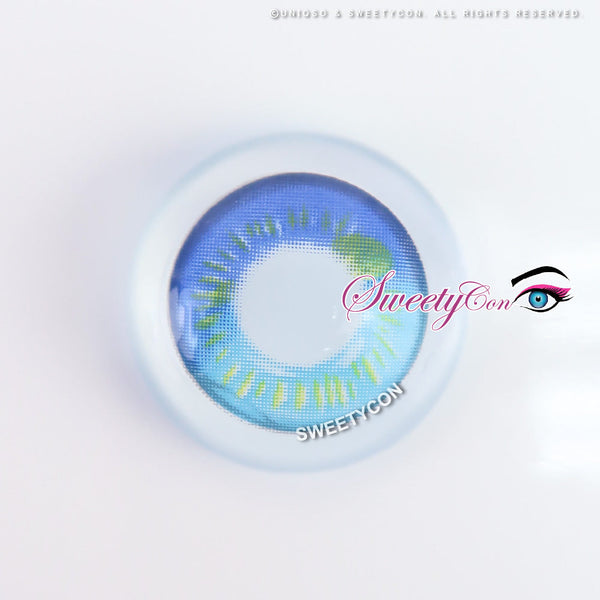 Sweety Anime Blue (1 lens/pack)-Colored Contacts-UNIQSO