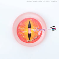 Sweety Crazy Red Demon Eye / Cat Eye (New) (1 lens/pack)-Crazy Contacts-UNIQSO