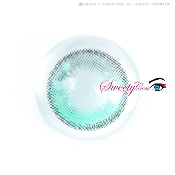 Sweety Anime Tear Turquoise (1 lens/pack)-Colored Contacts-UNIQSO