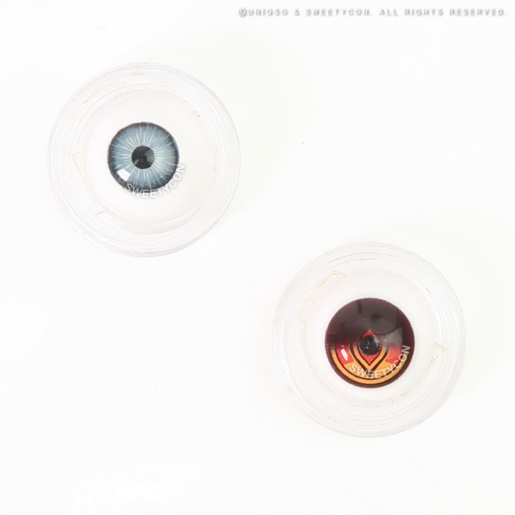 Sweety x Eyesinger Frosted Blood Moon (2 lenses/pack)-Colored Contacts-UNIQSO UK
