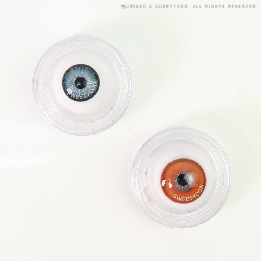 Sweety Halo Choco (1 lens/pack)-Colored Contacts-UNIQSO UK