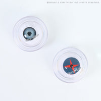 Sweety Crazy Knave Cross (1 lens/pack)-Colored Contacts-UNIQSO