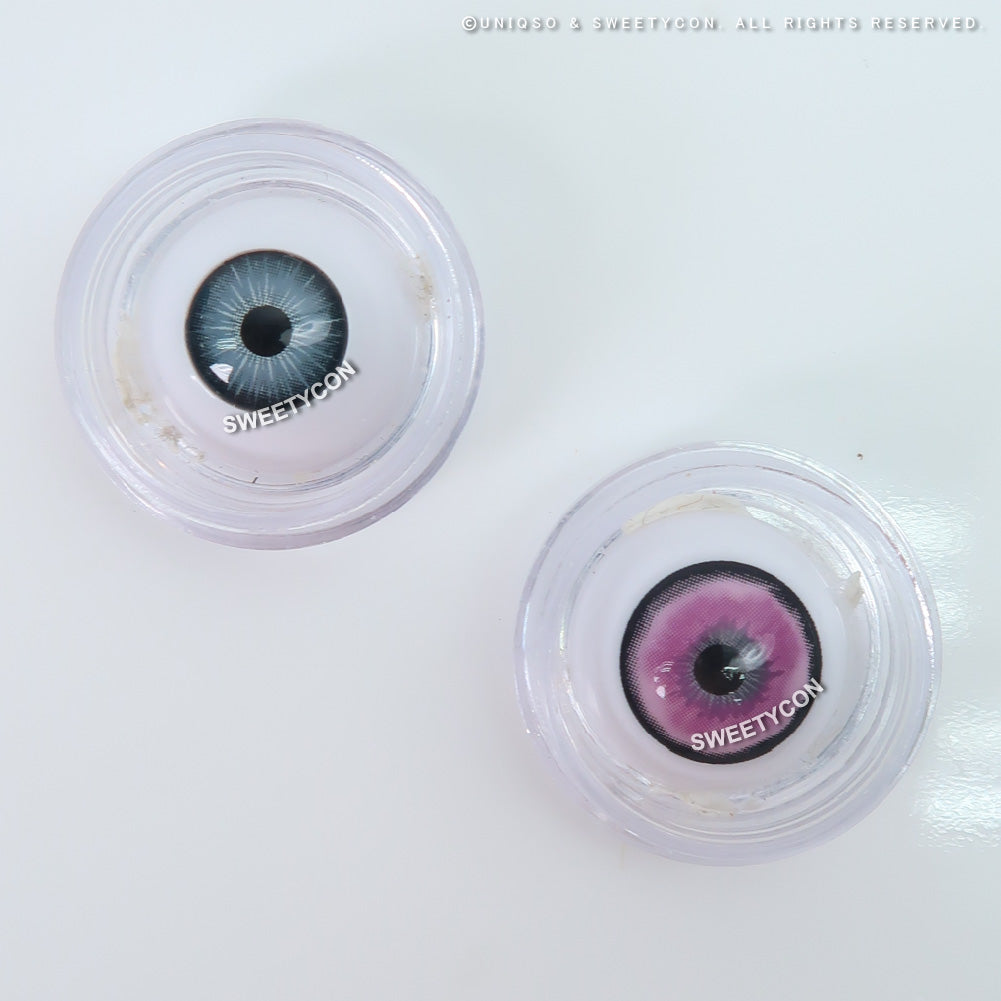 Sweety Crazy Platonic Violet (1 lens/pack)-Crazy Contacts-UNIQSO