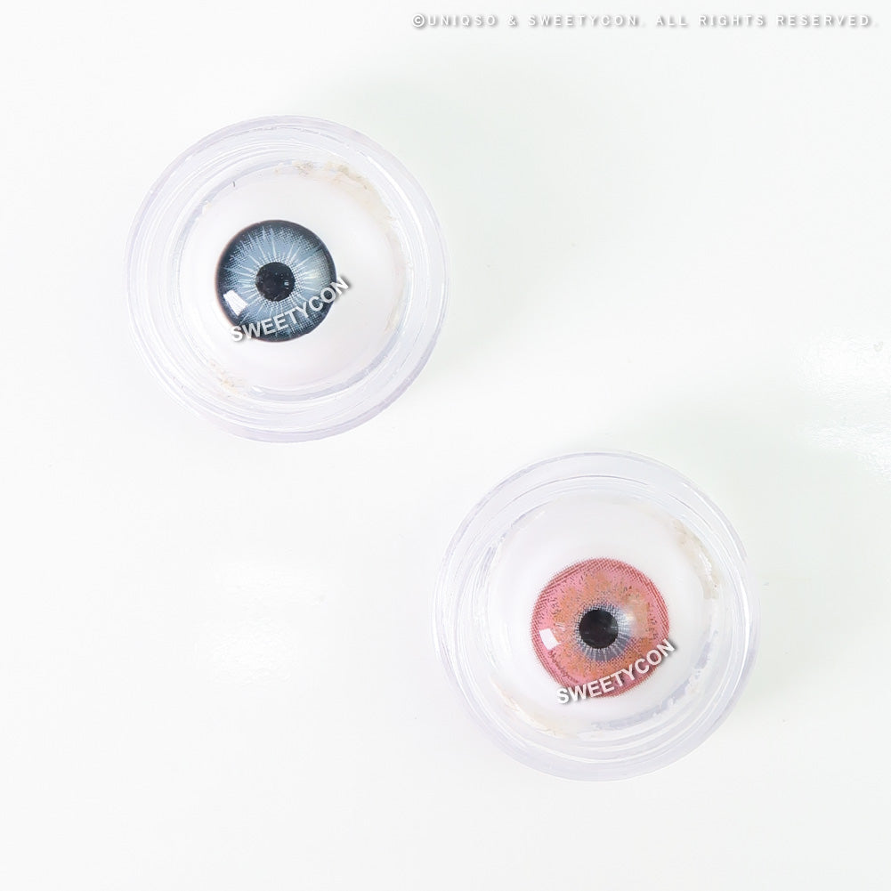 Sweety Sugar Pink (1 lens/pack)-Colored Contacts-UNIQSO