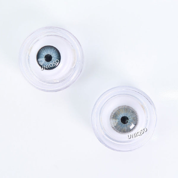 Western Eyes Nada Peace Grey (1 lens/pack)-Colored Contacts-UNIQSO