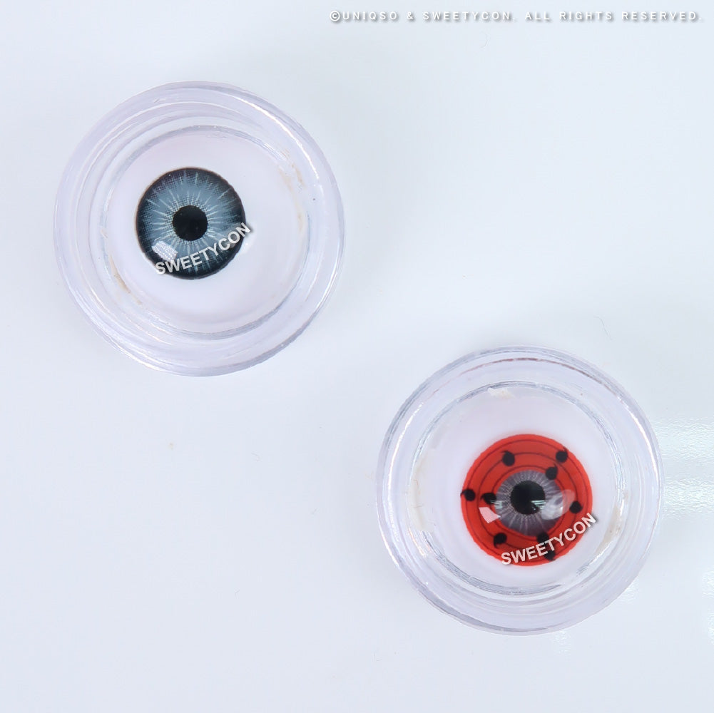 Sweety Rinne Sharingan (1 lens/pack)-Colored Contacts-UNIQSO