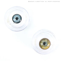 Sweety Anime Tear Yellow (1 lens/pack)-Colored Contacts-UNIQSO