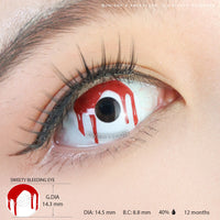 Sweety Bleeding Eye (1 lens/pack)-Crazy Contacts-UNIQSO