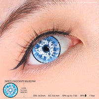 Sweety Crazy White Walker Rim (1 lens/pack)-Crazy Contacts-UNIQSO