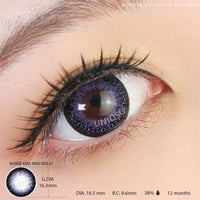 Western Eyes Kira Kira Violet (1 lens/pack)-Colored Contacts-UNIQSO